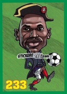 Sticker Alou Diarra - Euromania 2012 - One2play