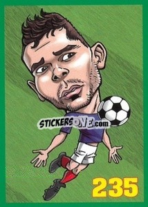 Sticker Marvin Martin - Euromania 2012 n. 235 - One2play