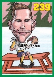 Sticker Anders Svensson - Euromania 2012 n. 239 - One2play