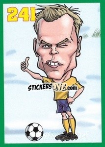 Sticker Sebastian Larsson - Euromania 2012 n. 241 - One2play