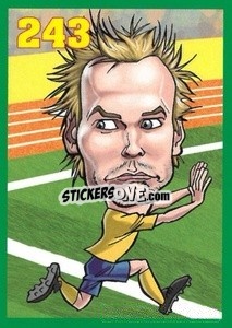 Sticker Andreas Granqvist - Euromania 2012 n. 243 - One2play