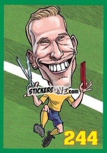 Sticker Oscar Wendt - Euromania 2012 n. 244 - One2play