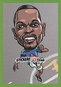 Sticker Patrice Evra - Show Euforia 2016 n. 3 - Talent Show