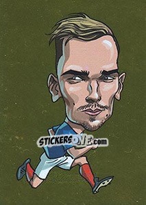 Sticker Antoine Griezmann - Show Euforia 2016 n. 4 - Talent Show