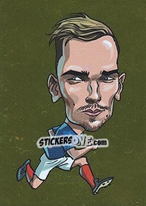 Sticker Antoine Griezmann - Show Euforia 2016 - Talent Show