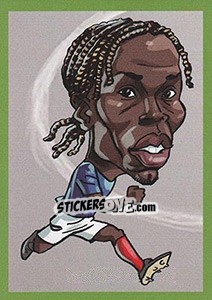 Sticker Bacary Sagna - Show Euforia 2016 n. 5 - Talent Show