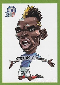 Sticker Paul Pogba - Show Euforia 2016 n. 6 - Talent Show