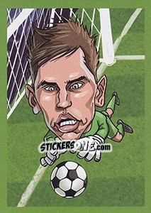 Sticker Ciprian Tătărușanu - Show Euforia 2016 n. 12 - Talent Show