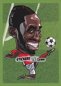 Sticker Johan Djourou - Show Euforia 2016 n. 36 - Talent Show