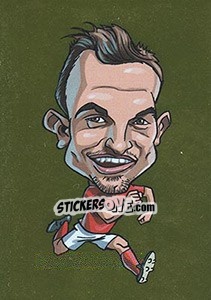 Sticker Xherdan Shaqiri - Show Euforia 2016 n. 42 - Talent Show