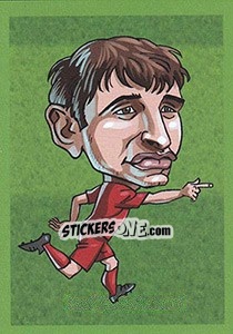 Sticker Alan Dzagoev - Show Euforia 2016 n. 64 - Talent Show