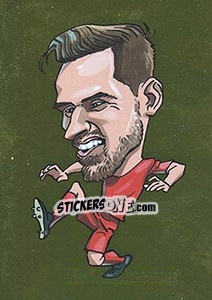 Sticker Aaron Ramsey - Show Euforia 2016 n. 74 - Talent Show