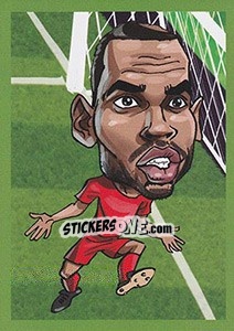 Sticker Hal Robson-Kanu - Show Euforia 2016 n. 76 - Talent Show