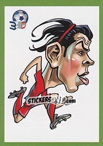 Sticker Gareth Bale - Show Euforia 2016 n. 77 - Talent Show