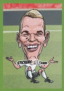 Sticker Matthias Ginter - Show Euforia 2016 n. 92 - Talent Show