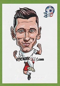 Sticker Robert Lewandowski - Show Euforia 2016 n. 120 - Talent Show