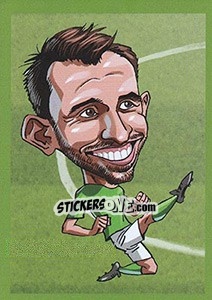 Sticker Gareth McAuley - Show Euforia 2016 n. 126 - Talent Show