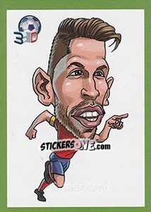 Sticker Sergio Ramos - Show Euforia 2016 n. 135 - Talent Show