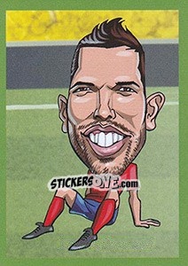 Sticker Jordi Alba - Show Euforia 2016 n. 136 - Talent Show