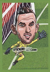 Sticker Danijel Subašic - Show Euforia 2016 n. 166 - Talent Show