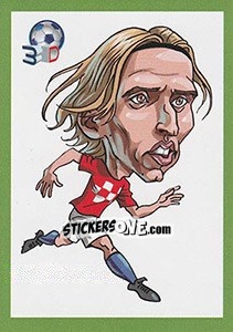 Sticker Luka Modric - Show Euforia 2016 n. 172 - Talent Show