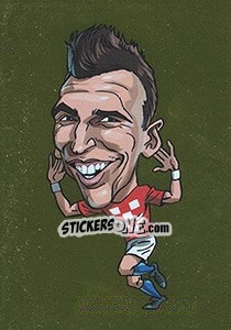 Sticker Mario Mandžukic - Show Euforia 2016 n. 175 - Talent Show