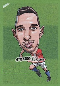 Sticker Šime Vrsaljko - Show Euforia 2016 n. 179 - Talent Show