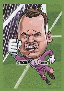 Sticker Simon Mignolet - Show Euforia 2016 n. 188 - Talent Show