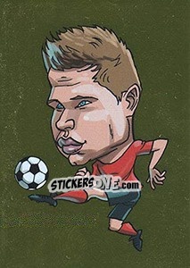 Sticker Kevin De Bruyne - Show Euforia 2016 n. 194 - Talent Show