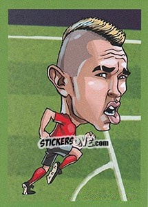 Sticker Radja Nainggolan - Show Euforia 2016 n. 195 - Talent Show