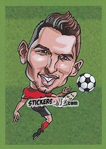 Sticker Dries Mertens - Show Euforia 2016 n. 196 - Talent Show