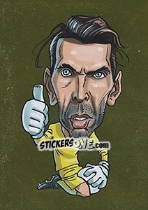 Sticker Gianluigi Buffon - Show Euforia 2016 n. 199 - Talent Show
