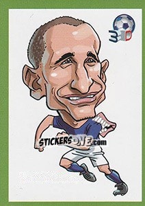 Sticker Giorgio Chiellini - Show Euforia 2016 n. 200 - Talent Show