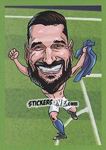 Sticker Antonio Candreva - Show Euforia 2016 n. 206 - Talent Show
