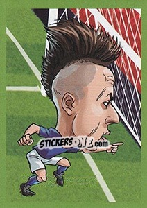 Sticker Stephan El Shaarawy - Show Euforia 2016 n. 208 - Talent Show