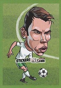 Sticker Séamus Coleman - Show Euforia 2016 n. 214 - Talent Show