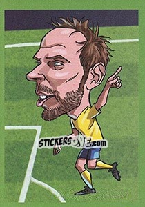Sticker Andreas Granqvist - Show Euforia 2016 n. 222 - Talent Show