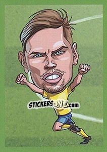 Sticker Mikael Lustig - Show Euforia 2016 n. 225 - Talent Show