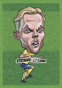 Sticker Sebastian Larsson - Show Euforia 2016 n. 229 - Talent Show