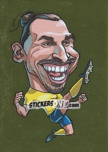 Sticker Zlatan Ibrahimovic - Show Euforia 2016 n. 230 - Talent Show