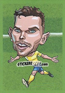 Sticker Marcus Berg - Show Euforia 2016 n. 231 - Talent Show