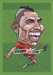 Sticker Ricardo Quaresma - Show Euforia 2016 n. 240 - Talent Show