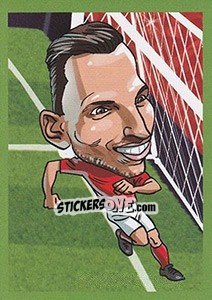 Sticker Marko Arnautovic - Show Euforia 2016 n. 263 - Talent Show