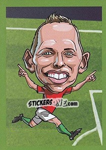 Sticker Balázs Dzsudzsák - Show Euforia 2016 n. 272 - Talent Show