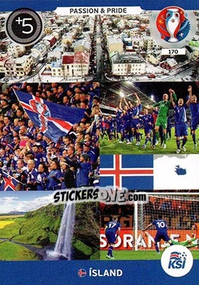 Sticker Passion & Pride - UEFA Euro France 2016. Adrenalyn XL n. 170 - Panini