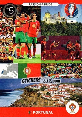 Sticker Passion & Pride - UEFA Euro France 2016. Adrenalyn XL n. 278 - Panini