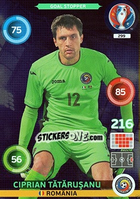 Sticker Ciprian Tătăruşanu - UEFA Euro France 2016. Adrenalyn XL - Panini