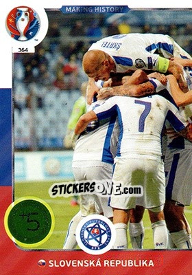 Sticker Making History - UEFA Euro France 2016. Adrenalyn XL - Panini