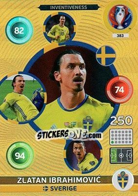 Sticker Zlatan Ibrahimovic