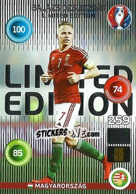 Sticker Balázs Dzsudzsák - UEFA Euro France 2016. Adrenalyn XL n. LC-BD - Panini